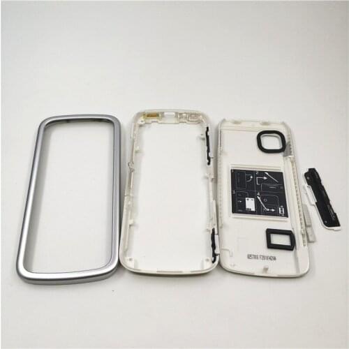 Front Middle Frame Back cover Battery Cover For Nokia 5230 Full Housing Cover Case With Keypad