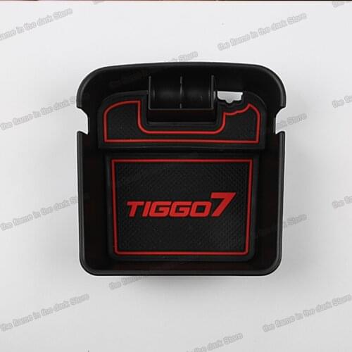 Lsrtw2017 for Chery Tiggo 7 Car Central Control Armrest Plate Box Trims Decorative Interior Accessories 2016 2017 2018 2019 2020