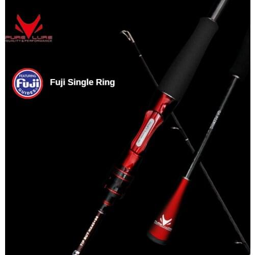 PURELURE Casting Rod Combo High Carbon universal long throwing Fishing Rod in FUJI accessories, plus Reel