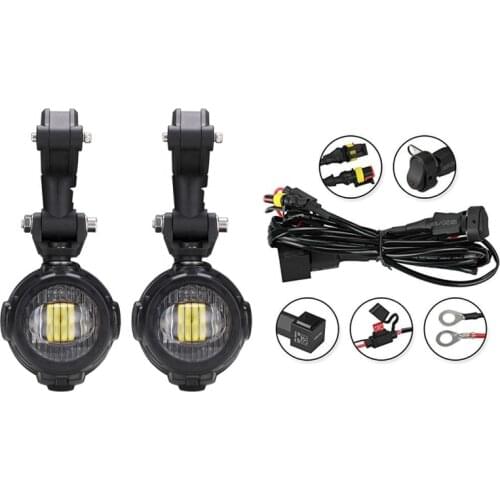 LED Driving Headlamp Light For BMW F700 F650GS F800GS LED Additional Headlights for BMW R1200GS Adventure LC Motorcycle Parts