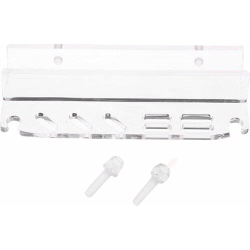 Maintenance Side Holder Aquarium Tank Tweezer Holder Acrylic Water Plant Tool Aquarium Cleaner Tools Storage Holder