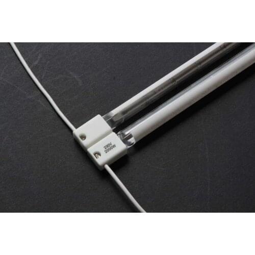 Gold Twin Tube Short Wave Halogen Infrared Heating Lamps