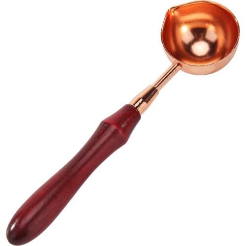 5Type Stainless Seal Spoon For Wax Melted Dissolve Wax Spoon High quality DIY Craft Anti Hot Wax stamp Seal Stamp Spoon