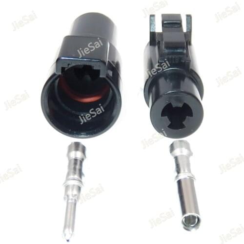 1 Pin DTHD04-1-12P 2.3 Series Automotive Sealed Cable Haness Connector Waterproof Socket With Terminal DTH006-1-8S