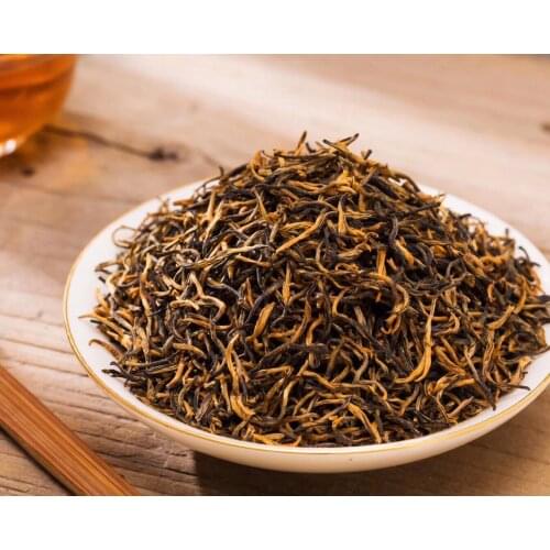"Black Tea 2020 Kim Chun Mei, Jin Jun Mei Red Tea Organic Tea in Gift Box Tea Natural Canned Natural Jinjunmei Black Material"