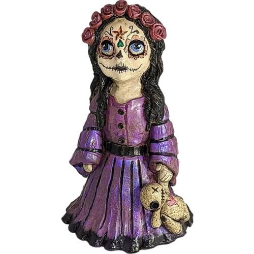 Voodoo Doll Cone Burner Incense Burner Resin Craft Ornament Living Room Figurines Home Decor Props Home Decoration Censer