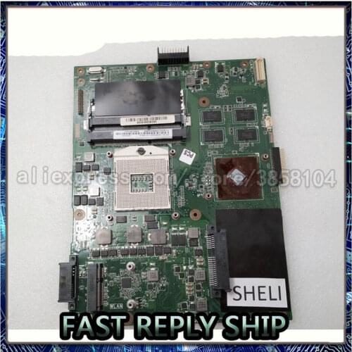 SHELI For Asus K52JK K52JR Motherboard REV:2.0 60-N06MB1000