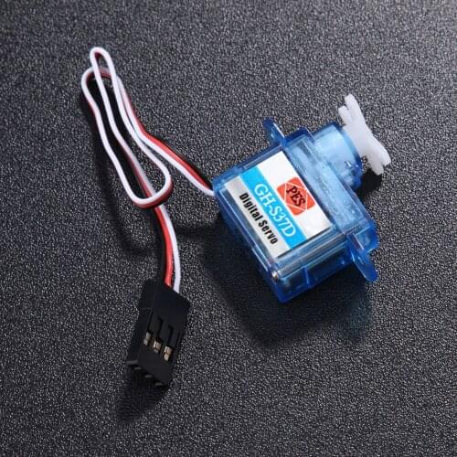 3.7G Tiny Micro Servo 1pc RC Mini Plastic Gear Analog Servo with Screw Bag for RC Airplane Helicopter Drone Boat Parts Accessory