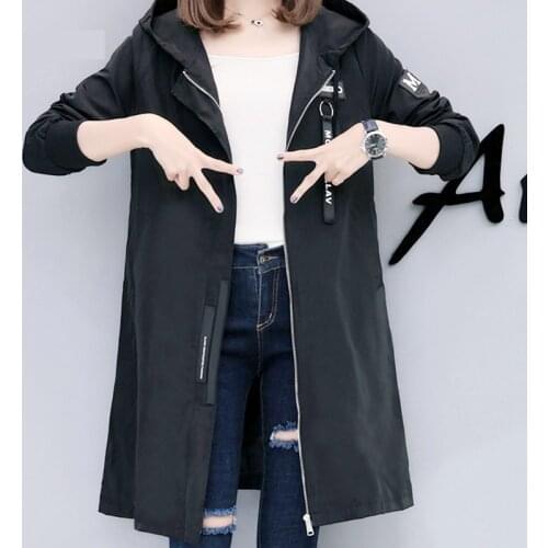 2020 Autumn Winter Fashion Women Jacket Chaqueta Mujer Slim Baseball Clothes K Pop Medium Length Windbreaker Coats Plus Size