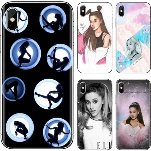 For Huawei Mate 20 30 40 7 8 9 10 Lite Pro P Smart 2018 2019 Plus G7 G8 Soft Cases singer-Ariana-C-Grande-pop