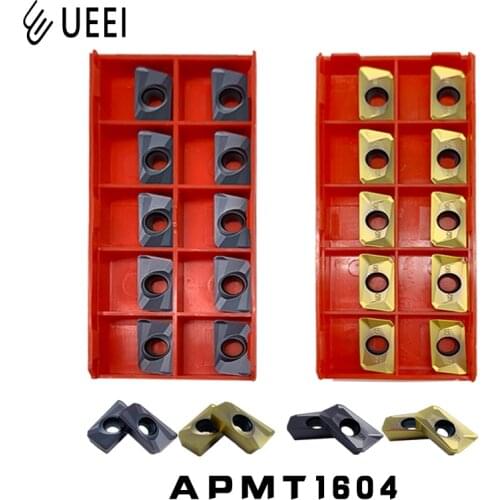 10PCS Turning Tool Insert APMT1604 DL H2 M2 carbide blade turning tool High quality and hardness CNC milling cutter