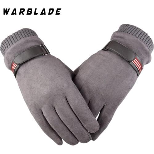 New Fashion Women Gloves Autumn Winter Cute Furry Warm Mitts Full Finger Mittens Women Outdoor Sport Female Gloves Screen Luvas