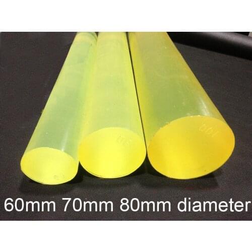 60mm 70mm 80mm diameter Polyurethane rod pu adhesive bar Elastic rods RUBBER SPRING stick PUR Elastic rubber bar