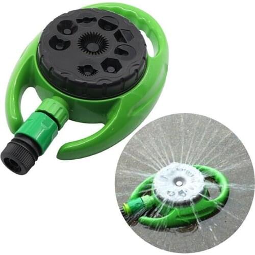 1PCS 9 Pattern Irrigation Sprinklers Plastic 360 Degree Watering Device Multifunction Adjustable Lawn Sprayer Gardening Supplies