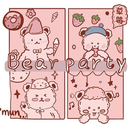 Cute Cartoon patterns DIY Appliques Patches for clothing Iron on patches Heat Transfer PVC Patch Stickers on fabric