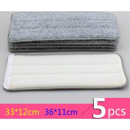 33*12 36*11 Squeeze Mop Replacement Cloth Pad Head for Cleaning Floors Spray Rag Home Tools Wash Lightning Offers Kitchen Towels
