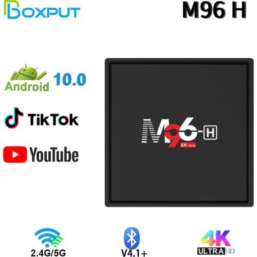 M96-H TV Box Android 10 AllWinner H616 64-bit 4K HD Dual WIFI BT OTT TvBox Netflix YouTube Media Player Set Top Box M96 TvBox