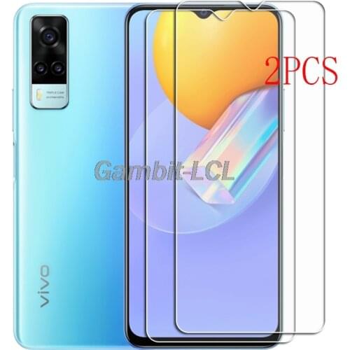 For Vivo Y31 Global Tempered Glass Protective ON VivoY31 6.58INCH Screen Protector Phone Cover Film
