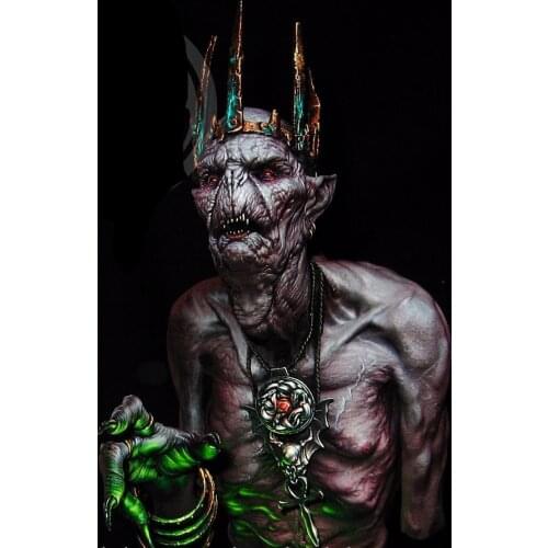 1/10 ancient warrior MAN bust Resin figure Model kits Miniature gk Unassembly Unpainted