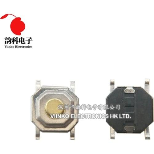100PCS 4*4*1.5mm 4x4x1.5mm SMD push microswitch Tact Switch