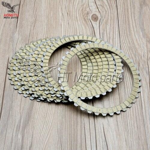 8 PCS Motorcycle Clutch Friction Plates For Harley 95-97 Sportster XLH 883/ 1200 91-03 Sportster Custom XL 1200C 96-06,09-17