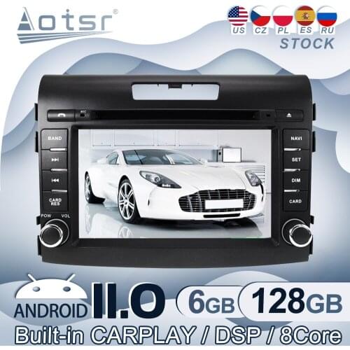 Android 11 For Honda CRV 2012 - 2016 Car Radio GPS Navigation Multimedia Video Player Stereo Audio Head Unit CD Tape Recorder