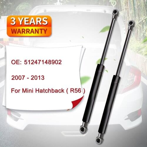 Tailgate Boot Gas Strut 51247148902 for Mini Hatchback R56 ( 2007 - 2013 ) ( Pack of 2 )