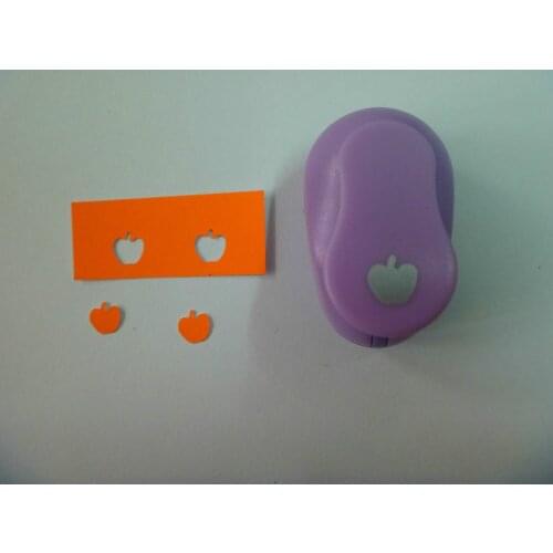 Free ship 3/8 inch (about 0.8cm)apple paper punch scrapbook punches craft punch eva punches cortador de papel de scrapbook