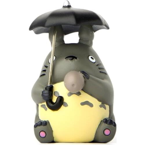 My Neighbor Totoro Kiki Kikis Delivery PVC Cat Action Figure Doll Umbrella Boast Anime Garden Ornaments Resin Plastic Model