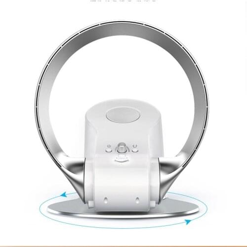 Electric Fan Bladeless Fan Wall-mounted Fan Floor-standing Bench Tower Fan Blower Mute Remote Control Timing 7-speed Wind Speed