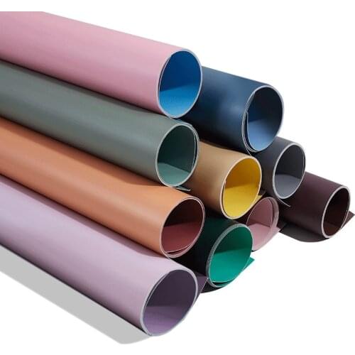 Photography Backdrop Paper 2 Sided Green Screen for Photo Studio Shoot Background Backdrops Morandi 57*87 cm