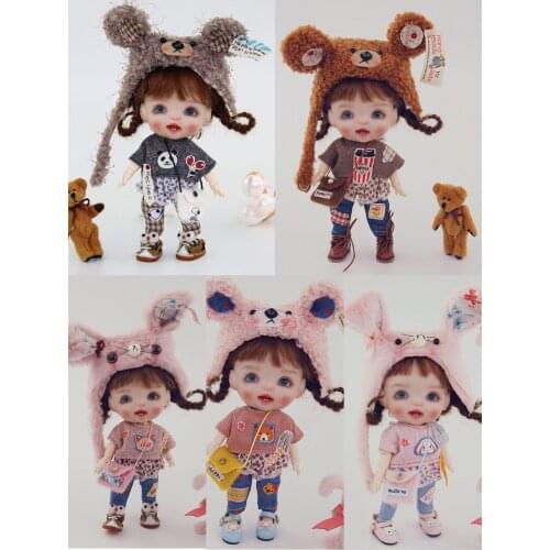 OB11 Clay doll Handmade customization dolls selling with clothes and wig shoes