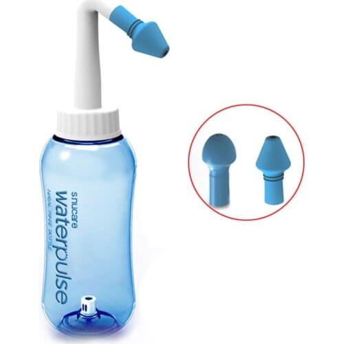 300ml Nasal Wash Neti Pot Sachets Sinus Nose Cleaner Bottle Nasal Irrigator Wash Pot Saline Children Baby Nose Care MH88