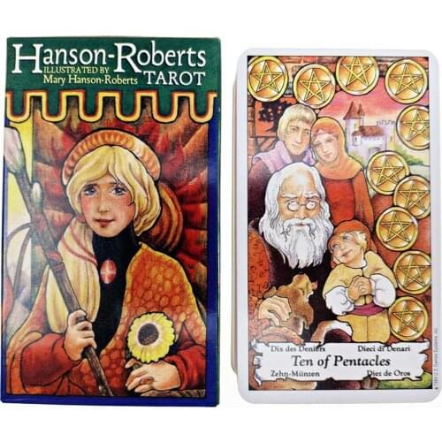 Tarot Cards English Version Board Game The Modern Witch Tarot Deck Guidebook Card Table Card Game