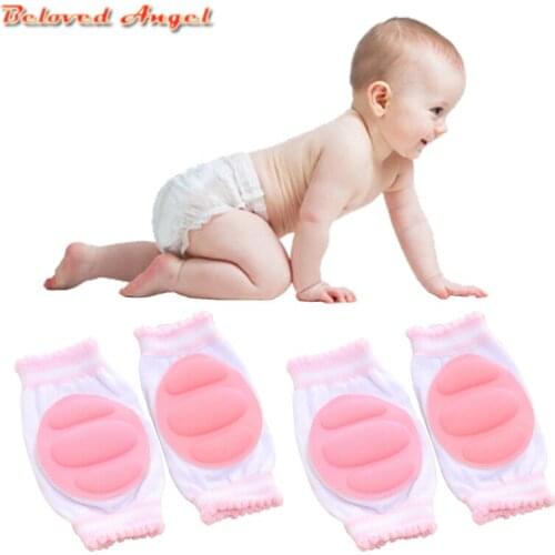 2019 Baby Cotton Cartoon Safety Knee Pads Crawling Protector Kids Kneecaps Children Short Kneepad Girls Boys Harnesses & Leashes