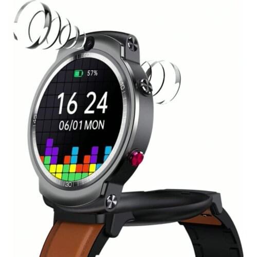 2021 Cheap price Smart Fitness Watch DM28 4G Android 7.1 WiFi GPS Health Wrist Bracelet Heart Rate Sleep Monitor smart watch
