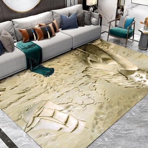 Room Floor Printed Carpet For Living Room Bedroom Home Decorative Crapet 2020 European Rug Flannel Printed Carpet Style Area