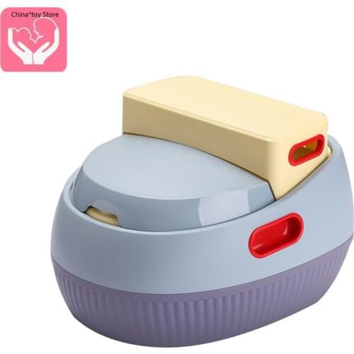 The New Potty Anti-skid Multi-function Stepped Toilet Baby Potty Child Toilet Potty Potty Training Portable Travel Potty