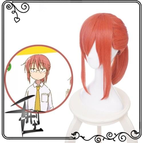 Anime Miss Kobayashis Dragon Maid Cosplay Wig Kobayashi Halloween Kobayashi San Chi No Maid Dragon Takeshi Ooyama Cosplay Wigs