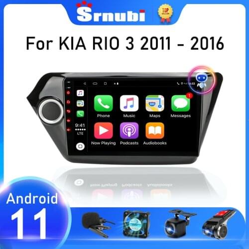 T9 4G+64G Android 10.0 Car Radio For Kia RIO 3 2011-2016 GPS Navigaion Multimedia Video Player 2 Din Navigation GPS Split Screen