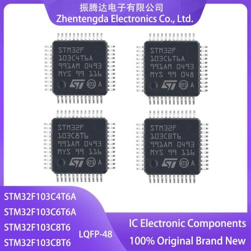 STM32F103C6T6A STM STM32F STM32F103 STM32F103C STM32F103C6 LQFP48 IC MCU
