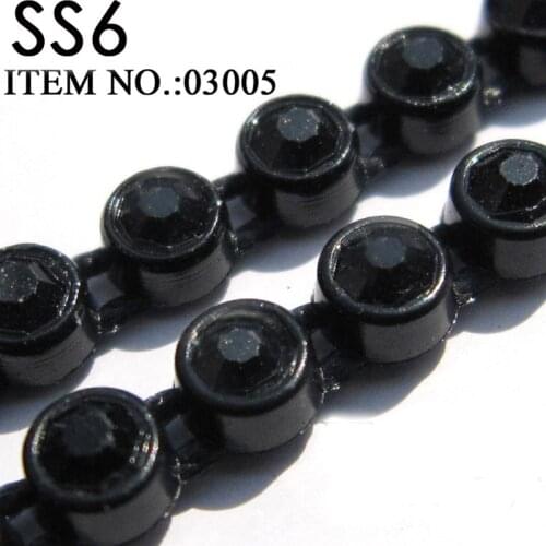 Taidian Preciosa ss6 Rhinestone Banding Trimming For Native Beaded Earring 10yards/lot