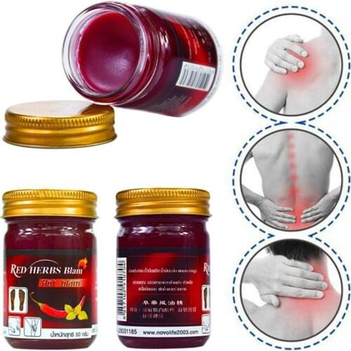 Thai Capsacin Oil Balm Active Oil Rheumatic Pain and Osteoarthritis Pain Cervical Shoulder Bone Leg Spurs Spondylosis N1R9