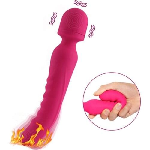 G spot magic vibrator rechargeable wand vibrator, massager rechargeable AV vibrator for girl adult sex toy