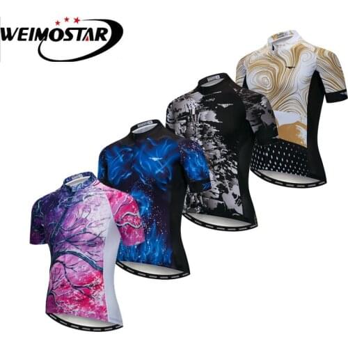 Weimostar Brand Team Cycling Jersey Mens Mtb Bicycle Clothing Tops Quick Dry Bike Wear Clothes Maillot Ropa De Ciclismo