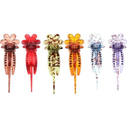 Women Slide Hair Clip Barrette Grips Flower Hairpin Hair Pins Accessories