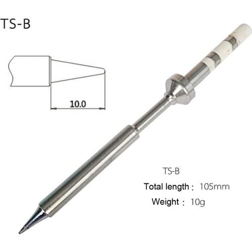 1PCS TS-B Headd Replacement Solder Tip For Mini TS100 Digital Soldering Iron Replacement Tip Lead Free Electric Soldering Iron