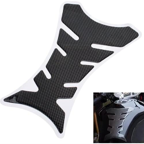 1pc Universal Motorcycle Carbon Fiber Tank Pad Tankpad Protector racing sticker for HONDA SUZUKI YAMAHA kawasaki KTM hayabusa