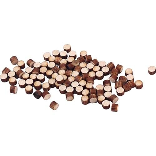 100pcs 3mm Maple Wood Dots for Guitar Bass Fingerboard Parts Luthier Tool