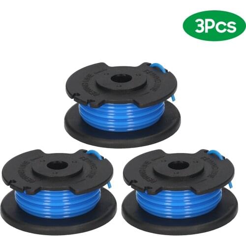 3Pcs Lawn Mower Spool Mowing Line Coil Compatible with Ryo-bi AC14RL3A Series Lawn Mowers